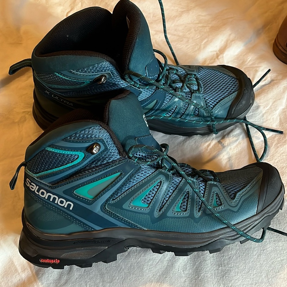 Salomon X Ultra Mid 3 Aero Women’s Size 10.5 Hiking Boots EUC